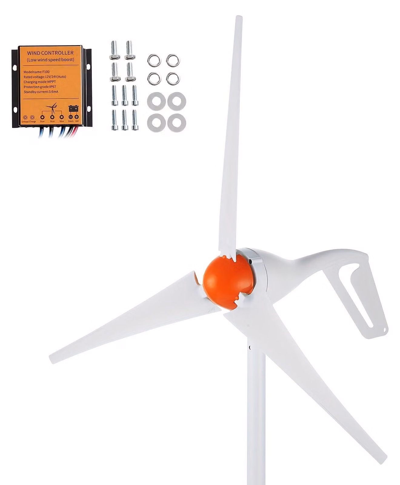 Generatore eolico - Turbina eolica - Generatore di energia eolica - Piccola turbina eolica - Sistema di energia eolica da 12V