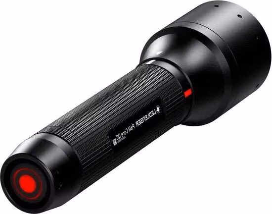 Lanterna LED multicolore con funzione Strobe e batteria 18650 lithium - 270 lumen - 335 m di portata - jager