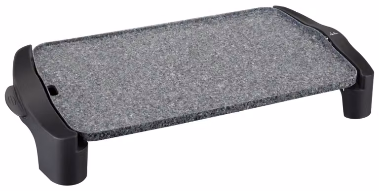 Piastra grill da 2500 W, dimensioni 46x28 cm, con rivestimento antiaderente e resistente ai graffi