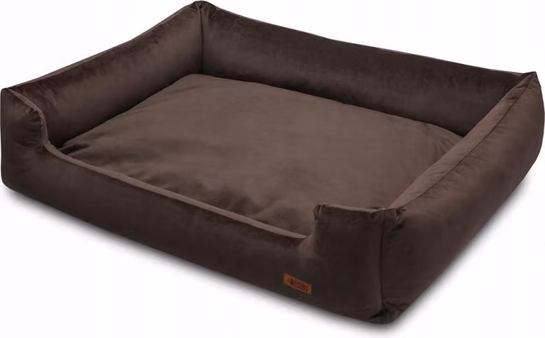 Letto per cani in velluto di grandi dimensioni, posto letto per cane da pastore, HUGGY DOGGY XXL