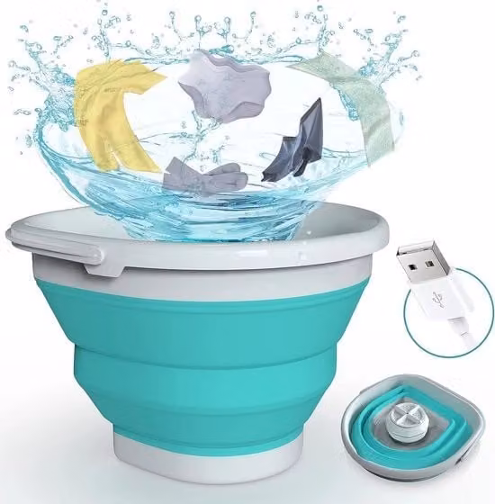 Mini Lavatrice Portatile con Centrifuga