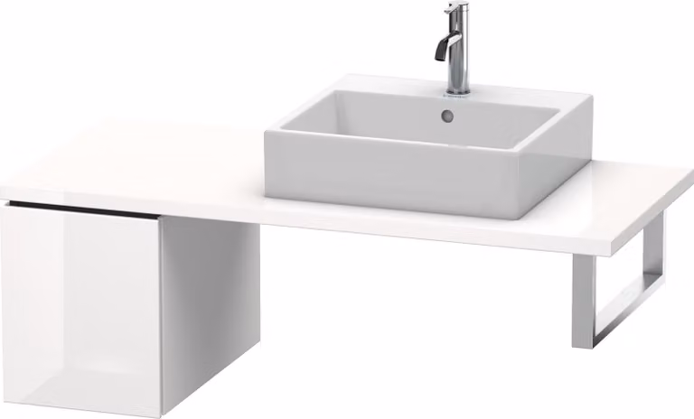 Duravit L-Cube Meuble bas pour console, 1 tiroir, 320x400x547mm, LC583008585, LC583008585