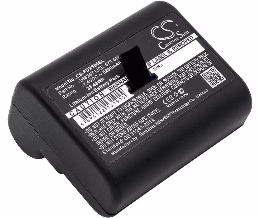 TECHTEK Batteria compatibile con [Fluke] DSX Versiv, DSX-5000 CableAnalyzer, Versiv, per [NetScout] OneTouch AT Network Assistant, OneTouch AT platfo