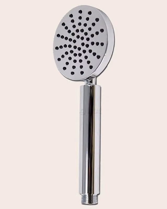 Doccetta tonda 8 cm con flessibile antitorsione 150 cm cromo Smart