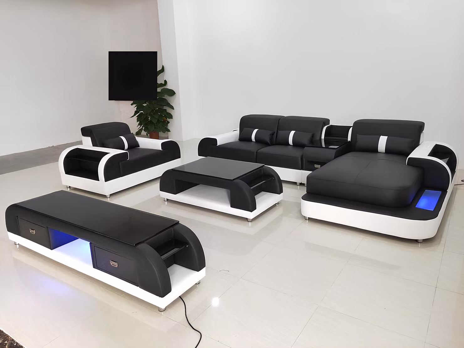 Designer Wohnlandschaft L-Form Couch Ecksofa Polster Garnitur Eckgarnitur Sofa