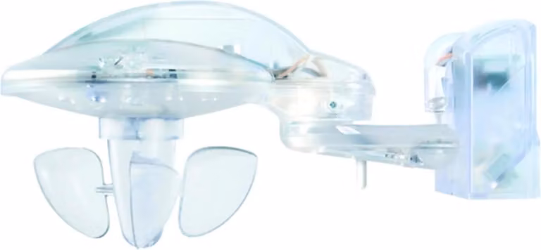 Sensore combinato KNX Theben, stazione meteorologica per il rilevamento di vento, luminosità e temperatura, 1 pz.
