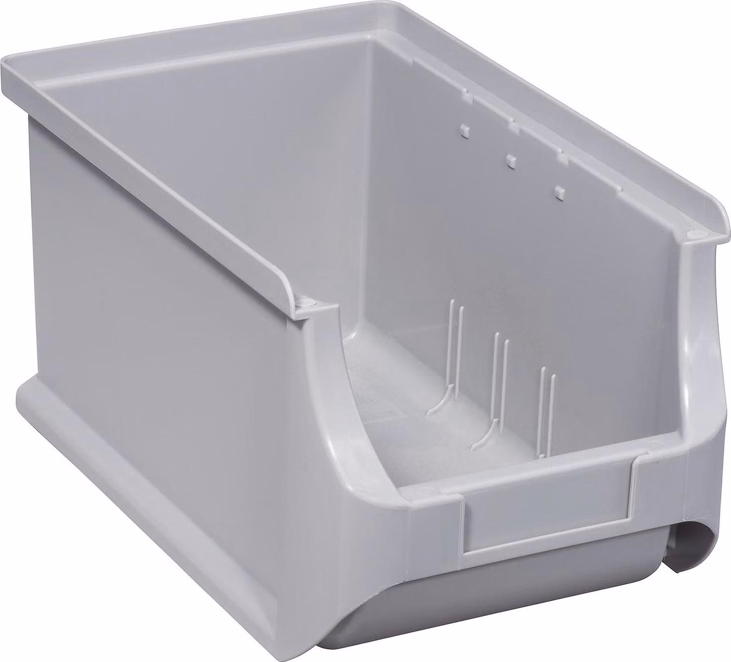 scatola portaoggetti aperta ProfiPlus Box 3 di allit, in PP, grigio