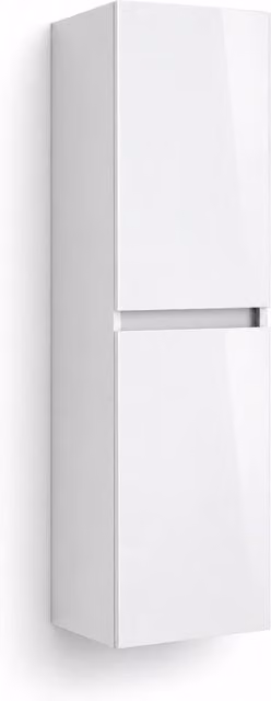 Colonna bagno sospesa Dearum Bianco Lucido H 140 x L 35 x P 32 cm – 1