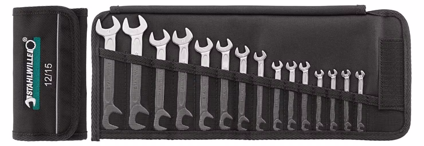 Set di chiavi doppie aperte Stahlwille ELECTRIC No.12/10 10 pz.