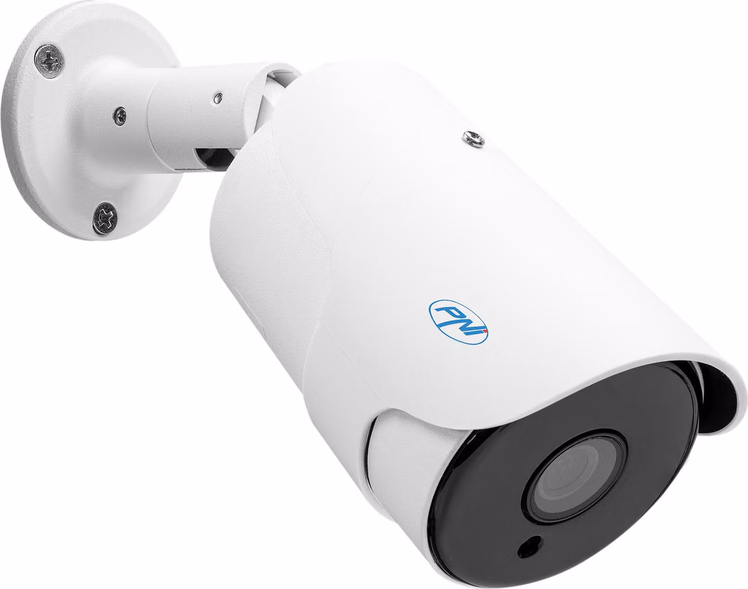 Telecamera di videosorveglianza PNI IP5POE con IP, 5MP, microfono integrato, per esterni, compatibile con il sistema POE Five POE IPMAX di PNI House