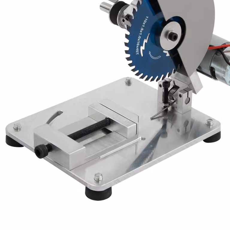 Troncatrice da banco mini - Potenza: 96W - Lama da taglio: 4 pollici - Materiale: lega di alluminio