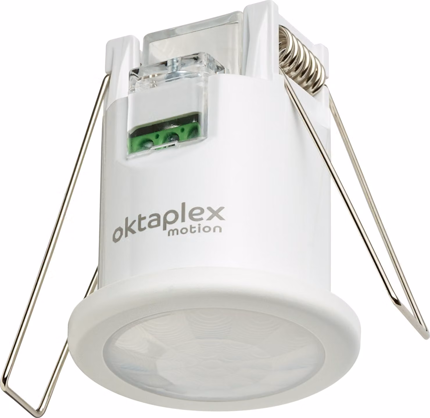 Oktaplex rilevatore di movimento da soffitto 360° infrarosso da incasso bianco piatto 230V LED adatto