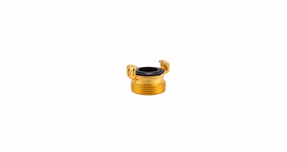 Raccordo rapido in ottone pezzo filettato AG 42mm (G 1.1/4") (filettatura maschio)