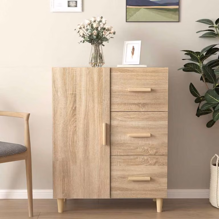 Credenza vidaXL in Rovere Sonoma, L/P/H: 69,5 x 34 x 90 cm