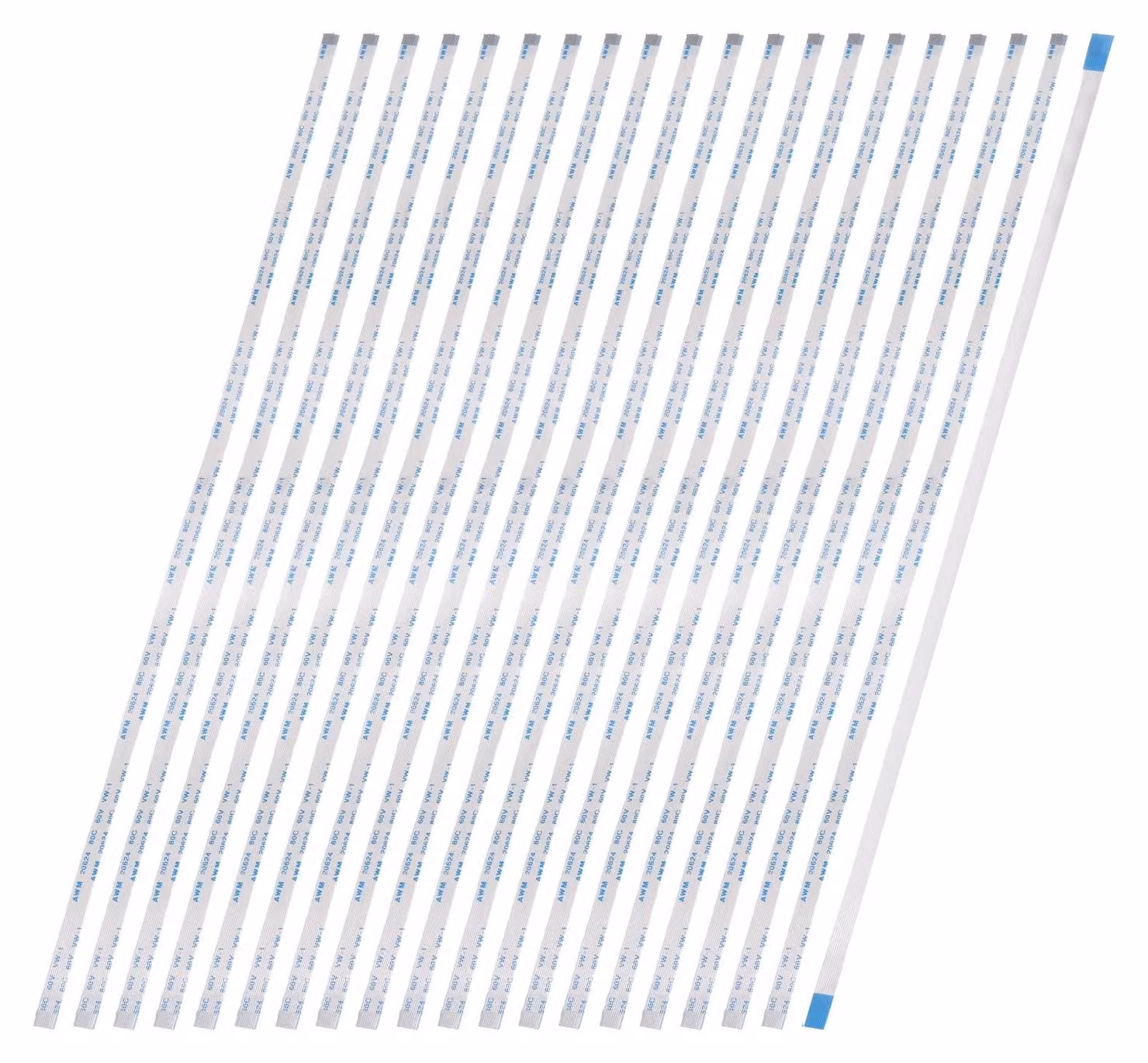 20 cavi piatti FFC, con 10 pin, passo di 0,5 mm, lunghezza 400 mm, tipo A