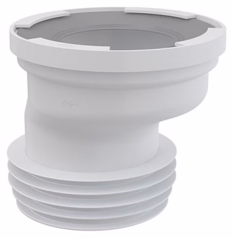 Alcadrain A991-20 WC-Anschlussmanschette exentrisch 20 mm DN110 weiß