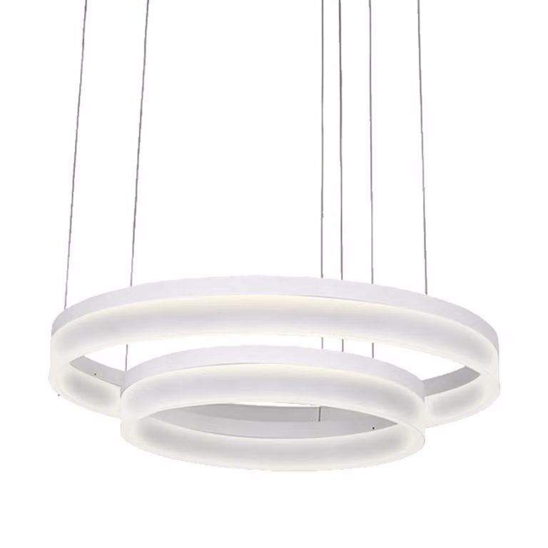 Lampada a sospensione LED VEDUA 78W, 4000K, bianco, Ø: 60 H: 120 cm, dimmerabile