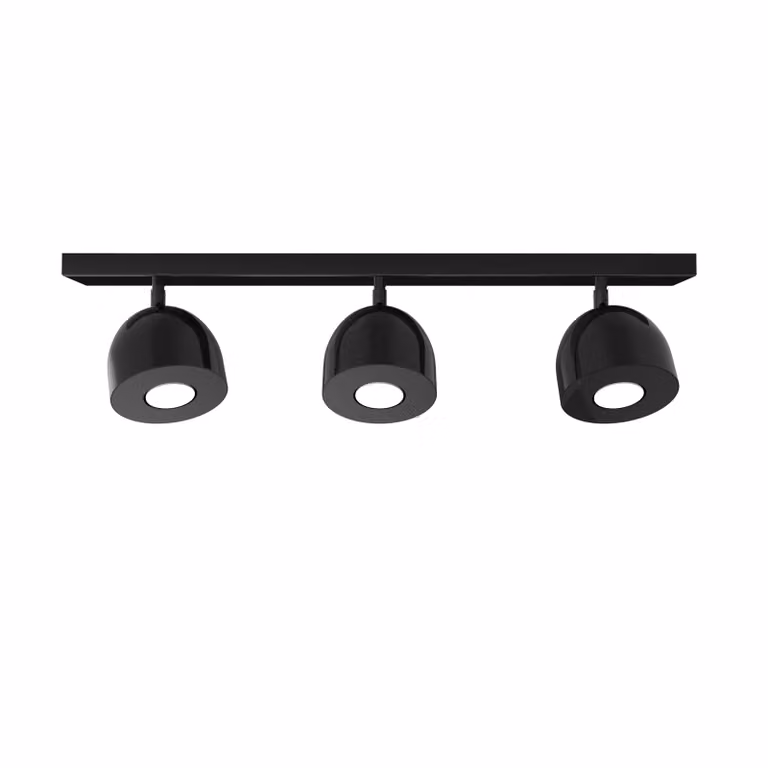 Lampada Da Soffitto Campanella 3X Monocolore Lucida