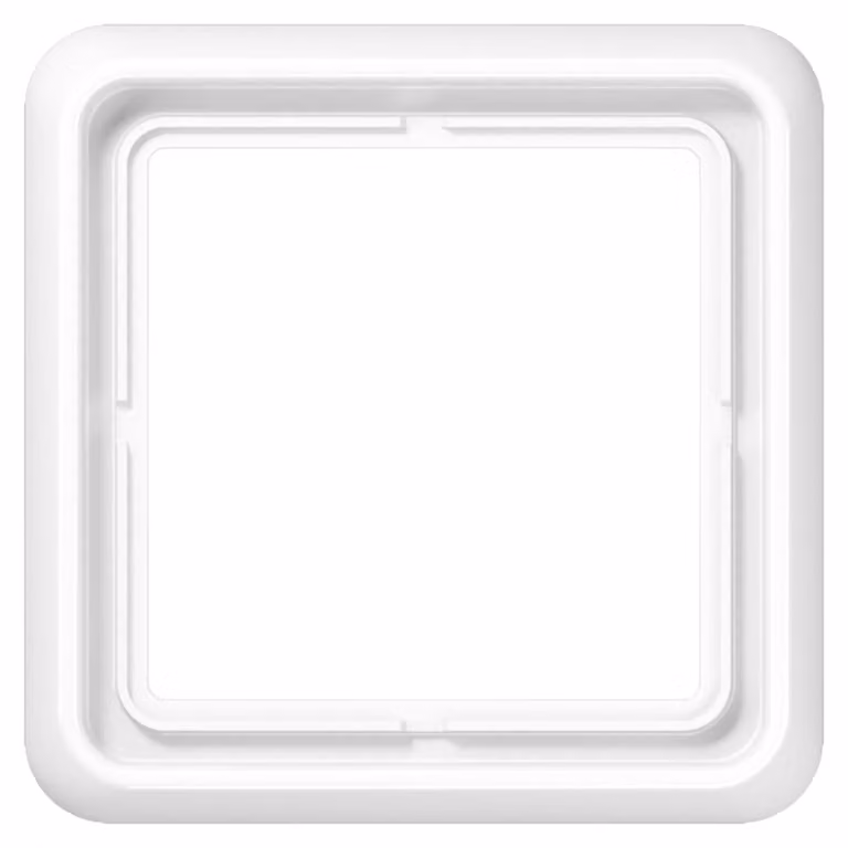 Cornice Jung aws a 1 attacco orizzontale/verticale CD 581 WU WW