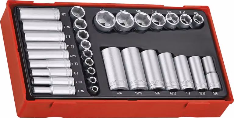 Tengtools 68610104 Set Di Prese 1/4"-3/8" Ttaf32