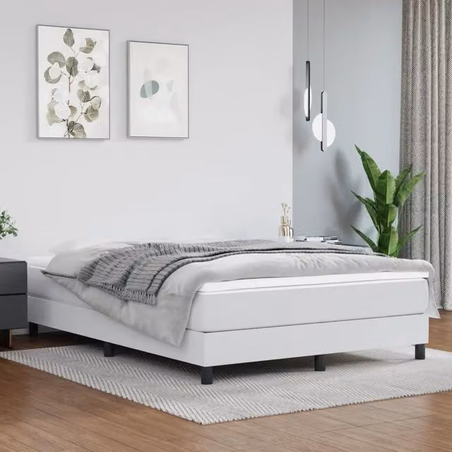 Materasso a Molle Insacchettate Media Bianco 140x200x20 cm 347803