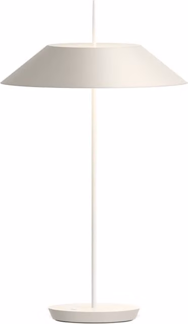 Vibia Mayfair Lampada da Tavolo LED Dimmerabile Bianca in Metallo