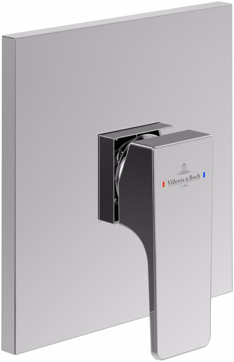 CASA39 Villeroy & Boch Architectura Square Miscelatore vasca da bagno monocomando TVS12500200061