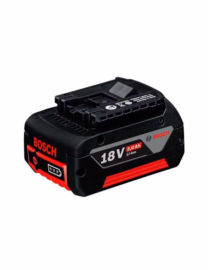 Power Set Bosch Nero con Batteria 18V 5,0 Ah e Caricabatterie GAL1880CV – 2