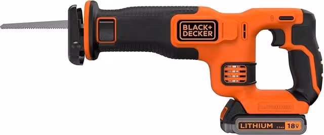 Sega universale Black+Decker 18V Litio arancione