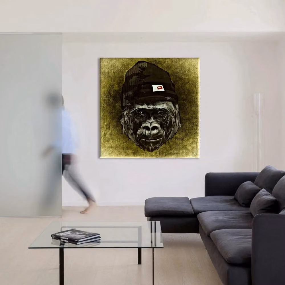 Quadro Canvas Abstract Signorbit Multicolore L 130 x P 130 x H 130 cm – 2