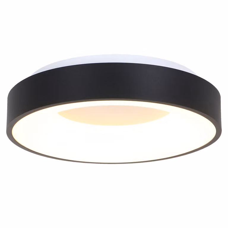 Plafoniera - nero - Ringlede -  plastica metallo - Ø 48cm - LED - 2563ZW - Steinhauer