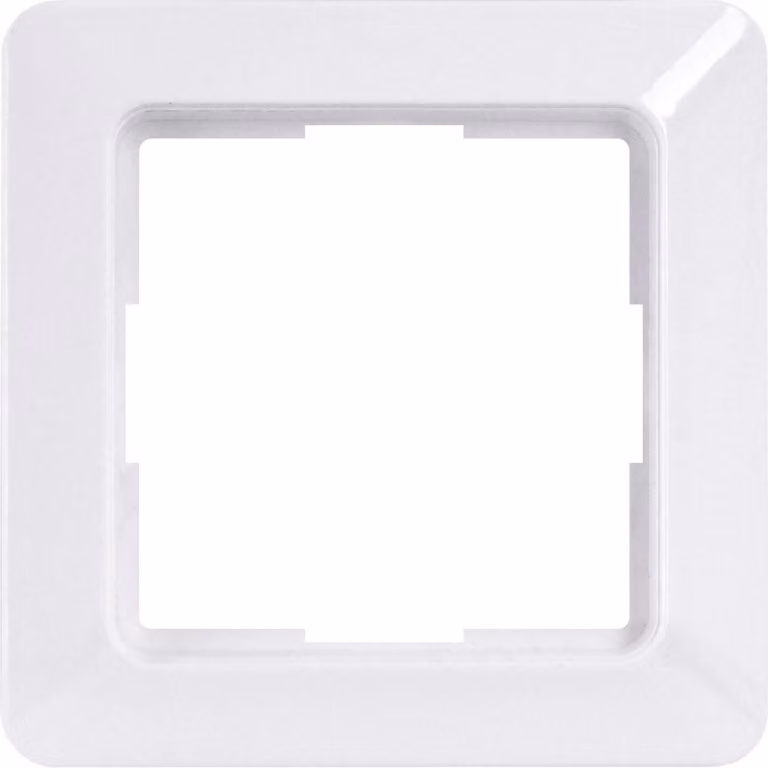 Telaio di copertura KOPP a 1 piega HK02 Colore: bianco artico