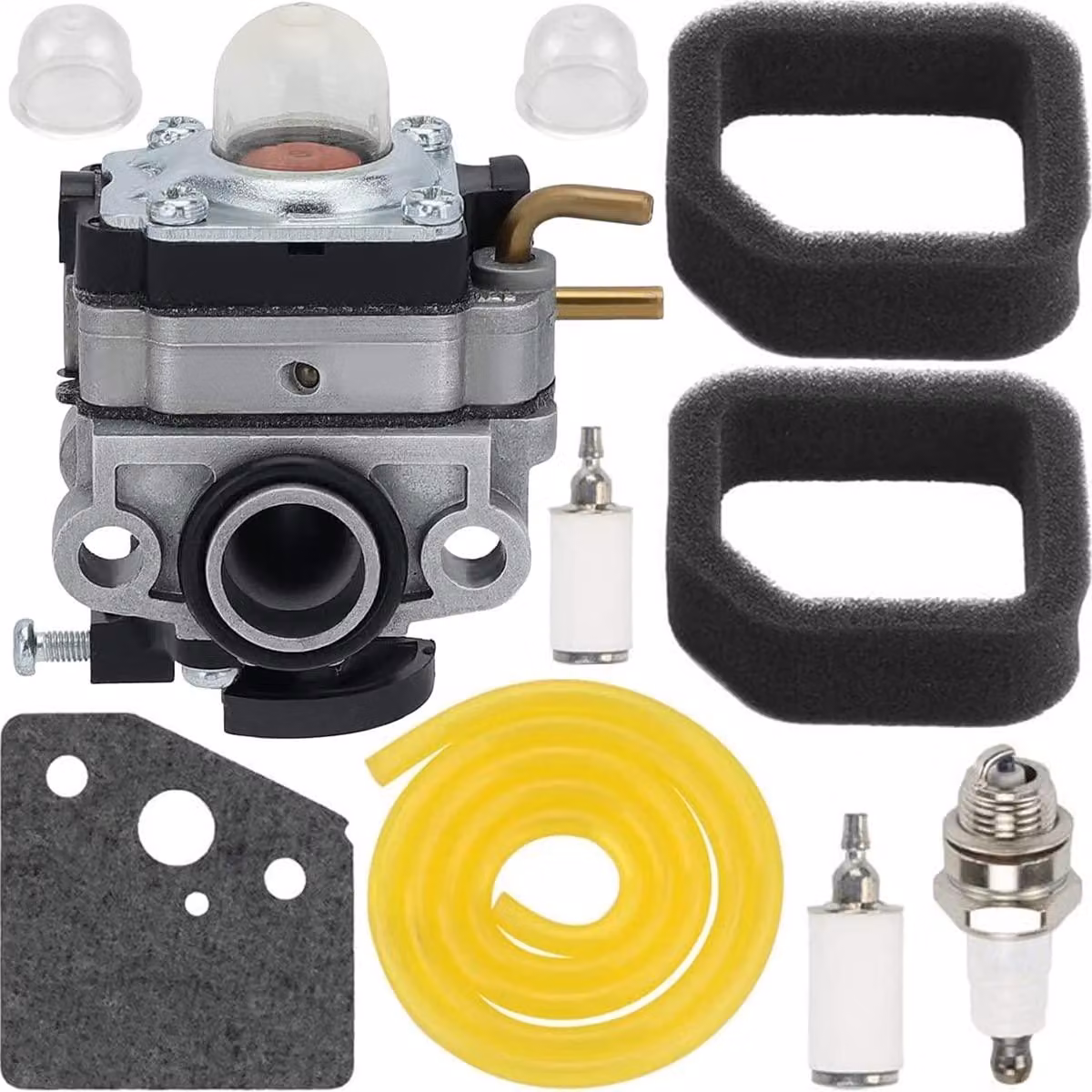 Carburatore per motosega Ryobi RY252CS, RY253SS, RY251PH, RY254BC - Ricambio 753-06258A - 25cc, 2 tempi