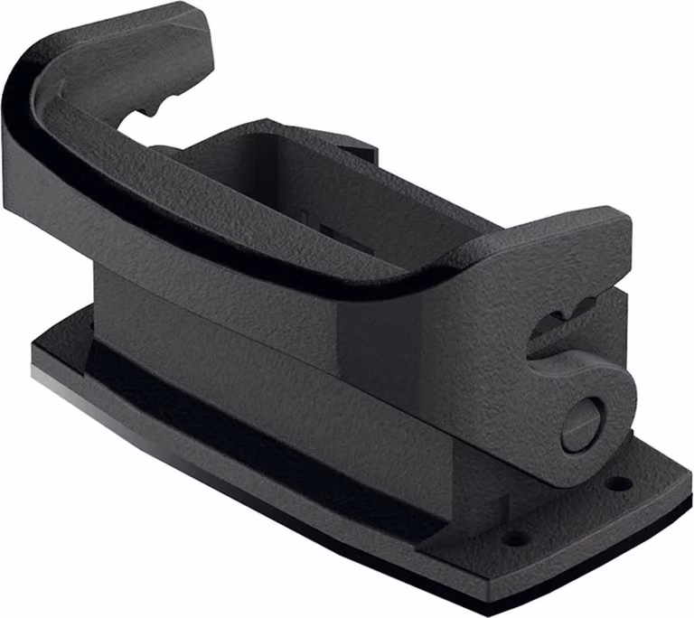HARTING Han ECO 10A Custodia da montaggio con 1 staffa longitudinale - 1 pezzo