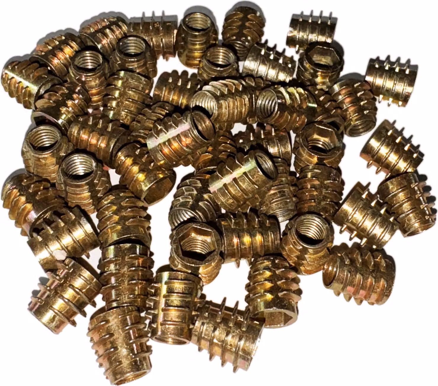 Set di 50 dadi rampa senza flangia (dadi avvitabili, M8x15 mm)