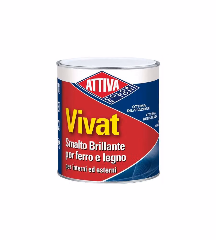 Smalto Sintetico 0,750 316 Nero       Vivat Attiva