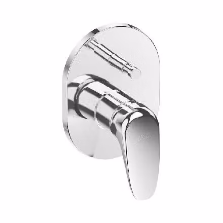 Jika Deep - Miscelatore per bagno con interruttore, cromo H3211U60040001