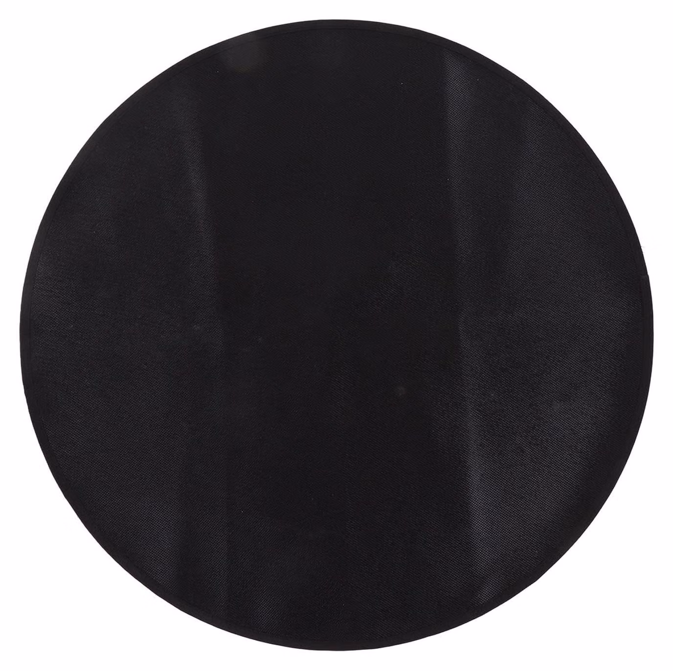 Solidchoice - Tappetino rotondo per focolari - Stuoia ignifuga per griglie da 92 cm - Lavabile e riutilizzabile
