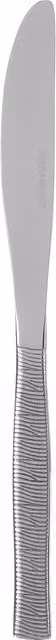 Coltello da tavola Lignes Kasanova in acciaio inox argentato lavabile in lavastoviglie