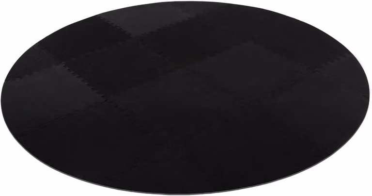 Tappetino protettivo rotondo, realizzato in materiale EVA, diametro 196 cm, ideale per vasche idromassaggio e piscine esterne