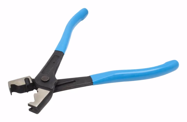 SATRA | Pinza per fascette stringitubo, per auto e girevole, pinza per fascette stringitubo, pinza a collare, pinza per fascette auto