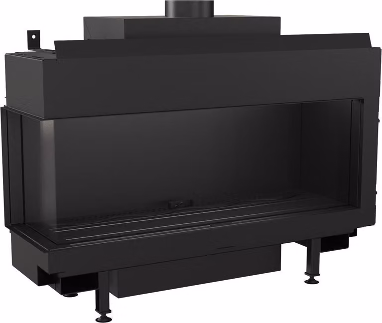 Caminetto a gas LEO 100 sinistro Propano ∅ 100/150 8,2 kW