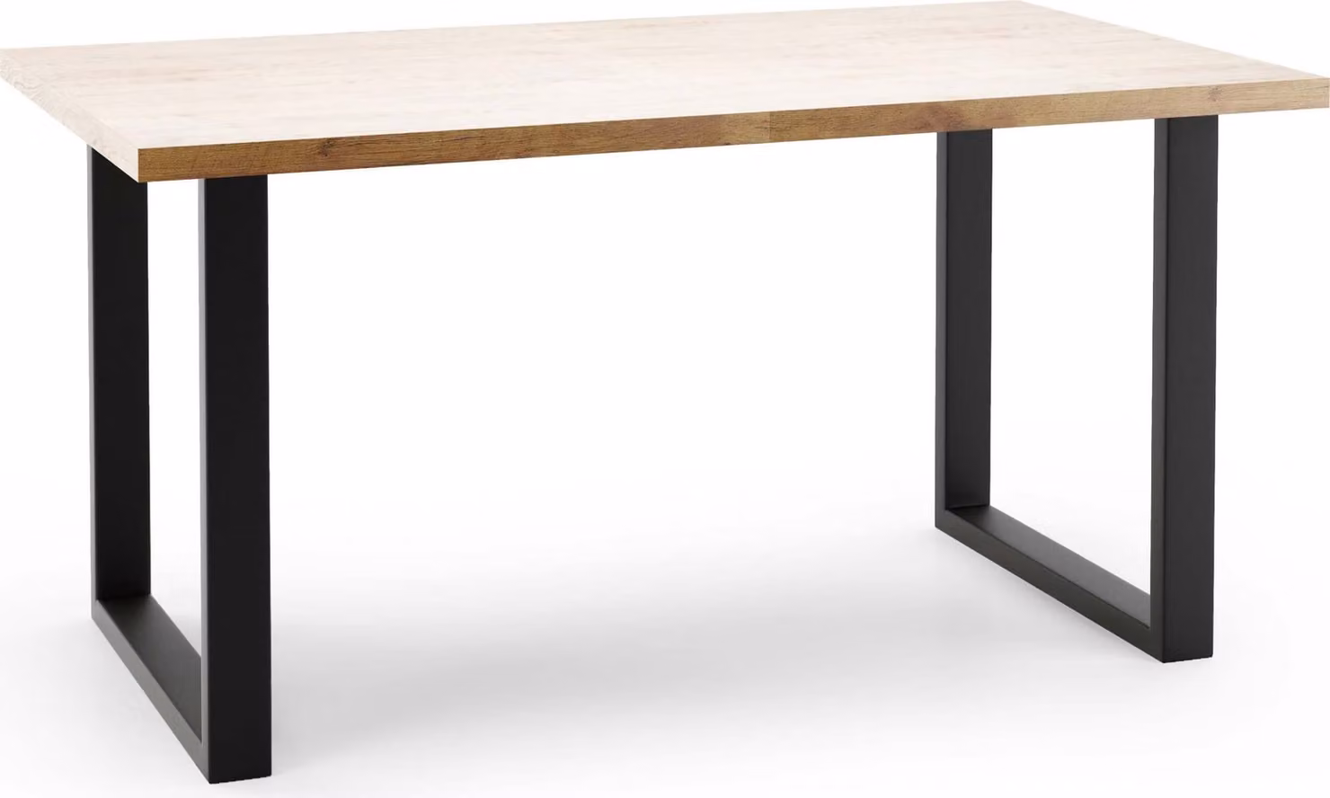 FURNLUX Tavolo da pranzo Pablo Beige 90cm / Colore principale: Beige / Dimensioni: 90 x 76 x 260 cm