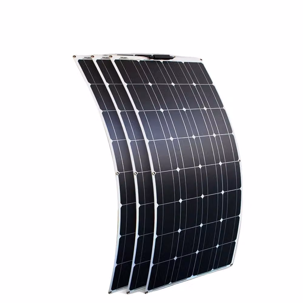 Pannello solare flessibile 100W, alta efficienza, design leggero, modulo solare 300w
