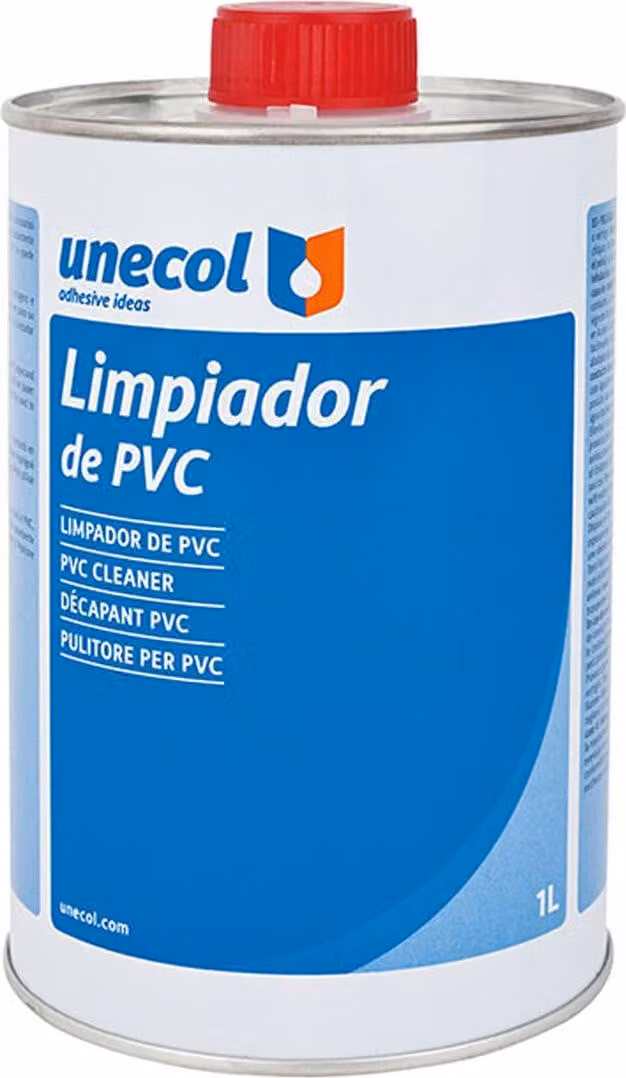 Detergente per PVC, lattina di metallo 1l a205 unecol