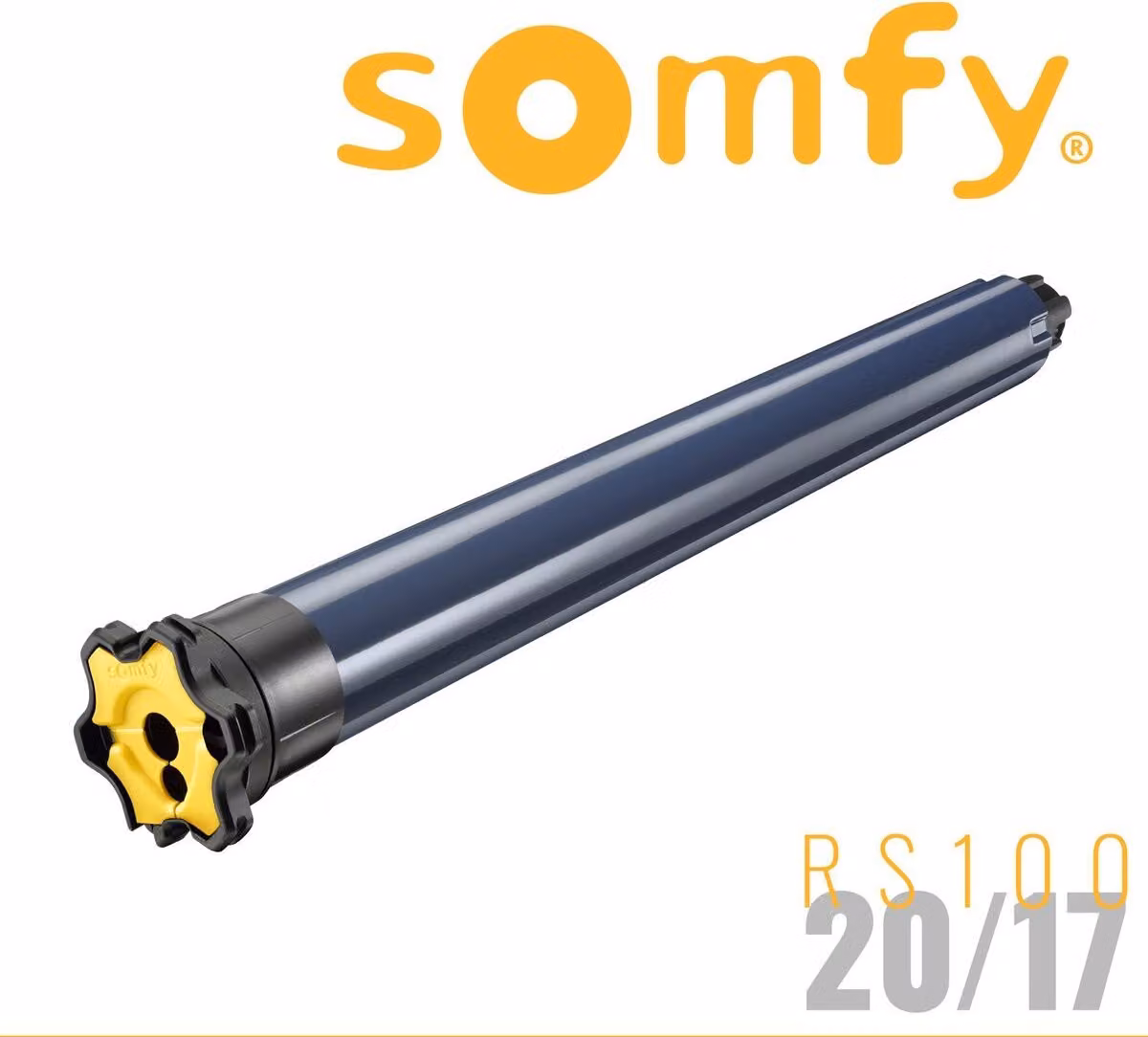 Somfy S&SO RS100 iO 20/17 Motore elettronico per tapparelle radio SMART drive VVF 3m