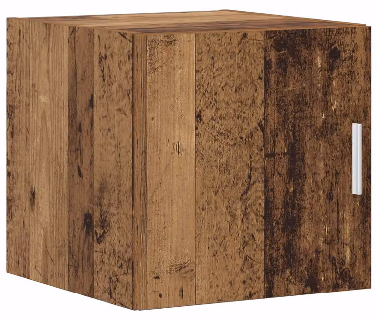 Armadio a muro in legno di recupero, dimensioni 40 x 42,5 x 40 cm, modello PB