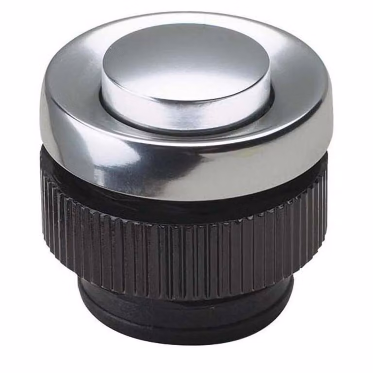 GROTHE Campanello a pulsante alluminio alu UP rnd 13mm