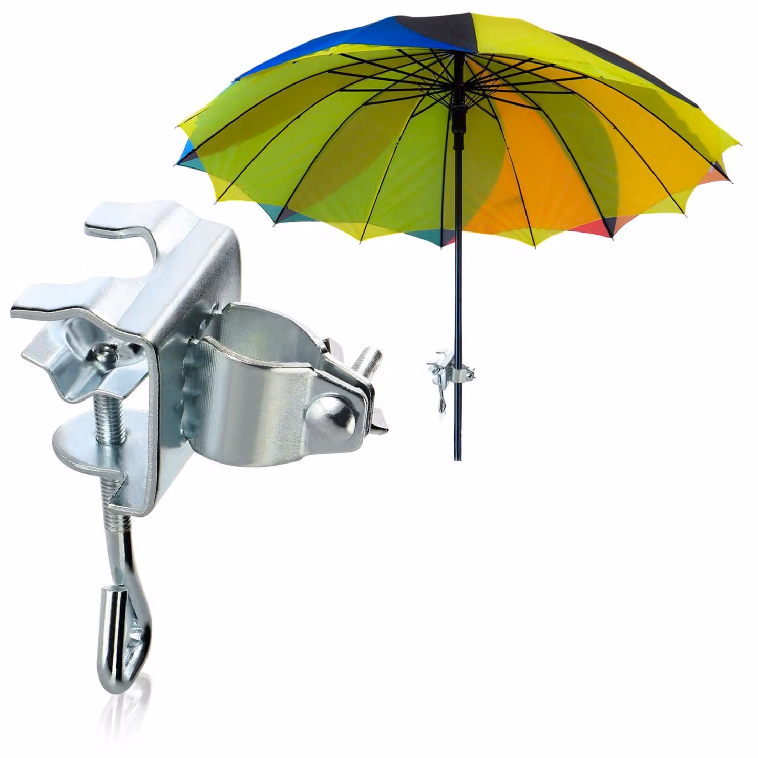 Supporto per ombrellone, portombrellone per balcone o per tavolo