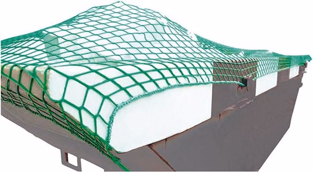 Rete per container 4,0x3,0 m MW 45 verde senza gomma